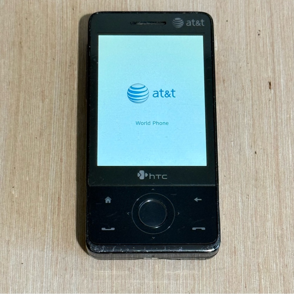 HTC Touch Pro Model:P4600 Black“AT&T”Rare Smartphone w/Charge-Pen Read Buy AsIs